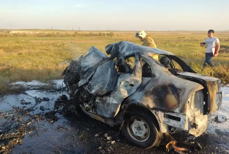 Три человека погибли в ДТП на трассе в Акмолинской области