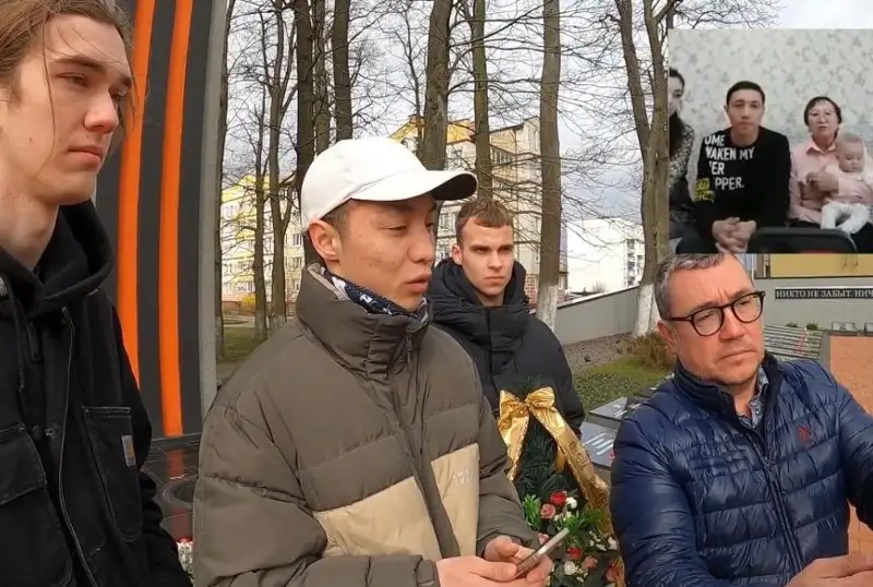 Акцию памяти Героя-казахстанца провели студенты в Калининграде