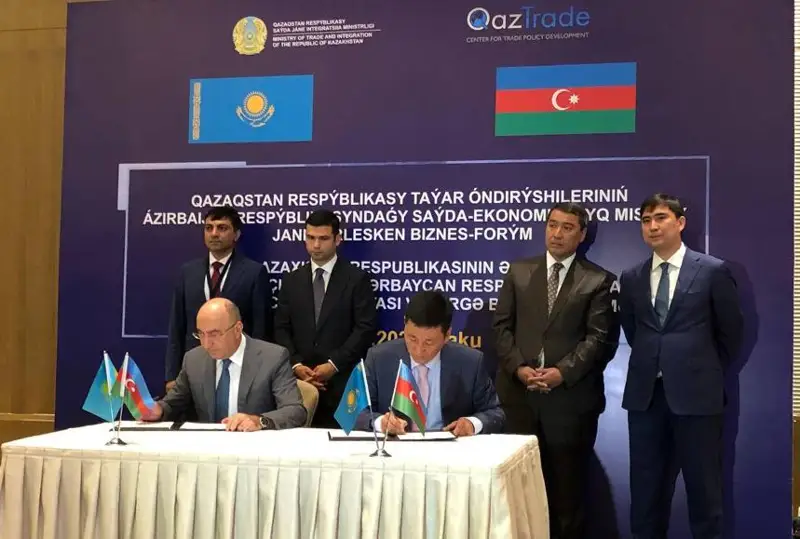 Контракты на $38 млн заключили казахстанские экспортеры в Баку