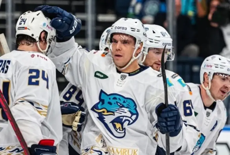 Астанинский «Барыс» сыграет со СКА в матче регулярного чемпионата КХЛ в Санкт-Петербурге