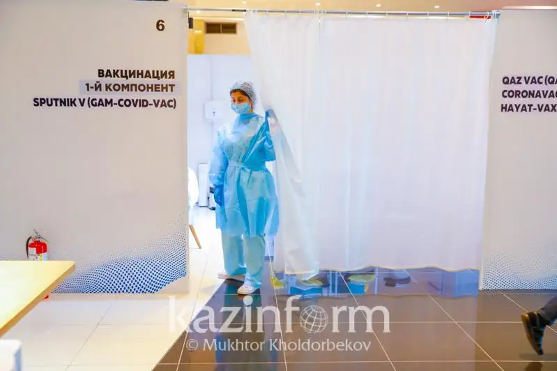 قازاقستاندا كوروناۆيرۋس ۆاكسيناسىن 5,4 ميلليون ادام سالدىردى