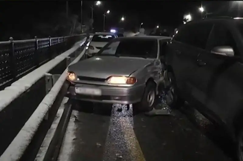 Массовая авария произошла в Алматы из-за осадков
