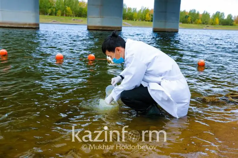 Качество воды в трансграничной реке Кигач проверили атырауские экологи