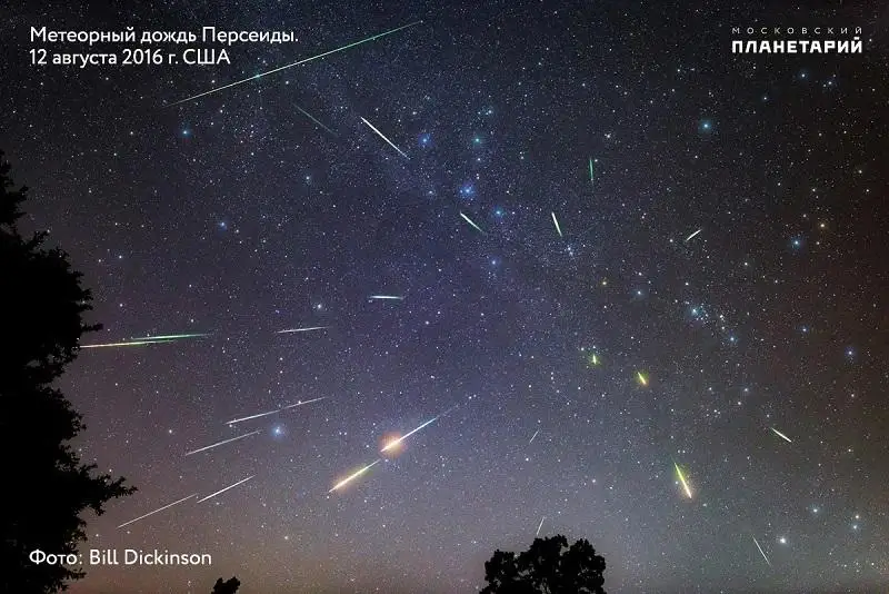«Звездный ливень» года можно наблюдать в середине августа