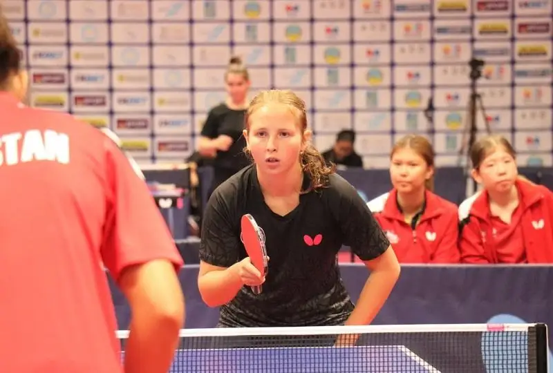 Стали известны финалисты юниорского чемпионата РК по настольному теннису в одиночном разряде