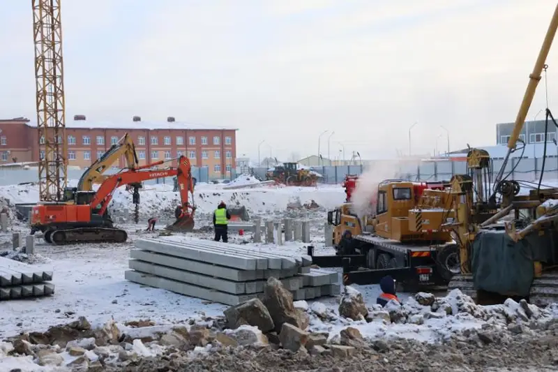 Урезан бюджет на благоустройство строящегося в Костанае Смарт-центра