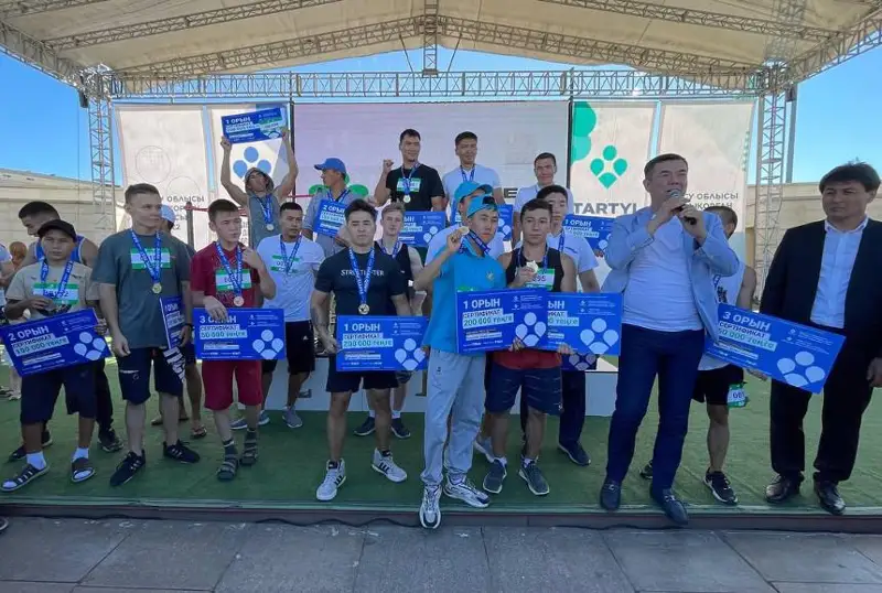 Стали известны победители турнира Tartyl Fest в Талдыкоргане