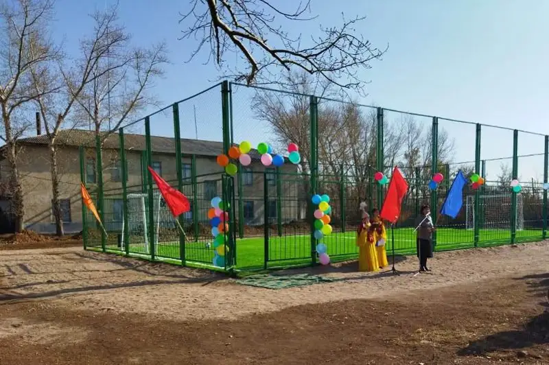 ەلوردانىڭ ماڭىنداعى اۋىلداردا جاڭا الەۋمەتتىك نىساندار اشىلدى