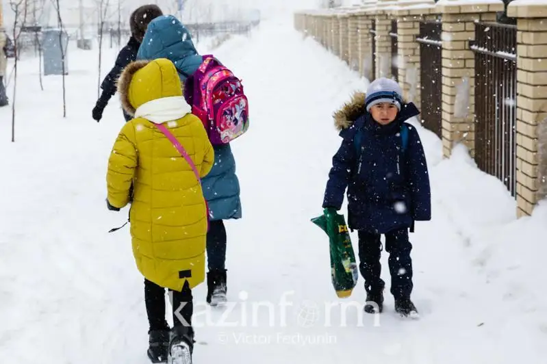 قانداي اۋا رايىندا وقۋشىلار مەكتەپكە بارمايدى