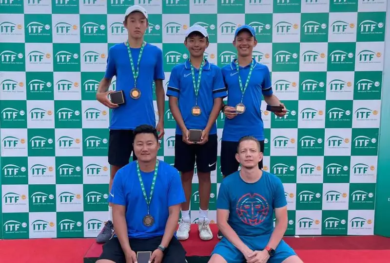 Назван состав юношеской сборной Казахстана по теннису на ЧМ