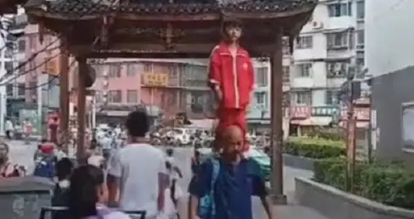 نەمەرەسىن مەكتەپكە يىعىمەن كوتەرىپ اكەلەتىن قىتايلىق ەلدى تاڭعالدىردى
