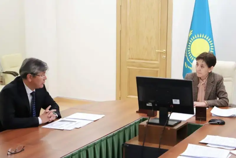 Тамара Дуйсенова встретилась с представителями НАО «Фонд Отандастар»