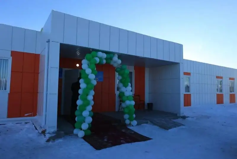 Новый детсад и ФАП открыли в Костанайской области
