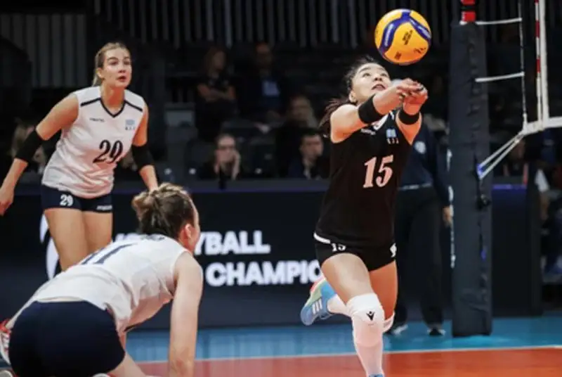 Казахстанские волейболистки разгромом завершили четвертый матч подряд на ЧМ-2022