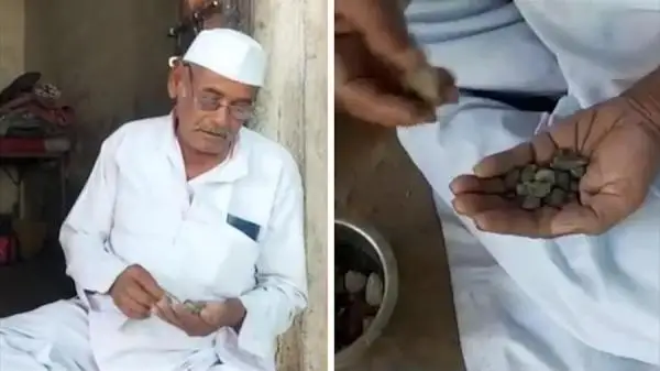 ەر ادام 32 جىلدان بەرى تاستى قورەگىنە اينالدىرىپ كەلەدى