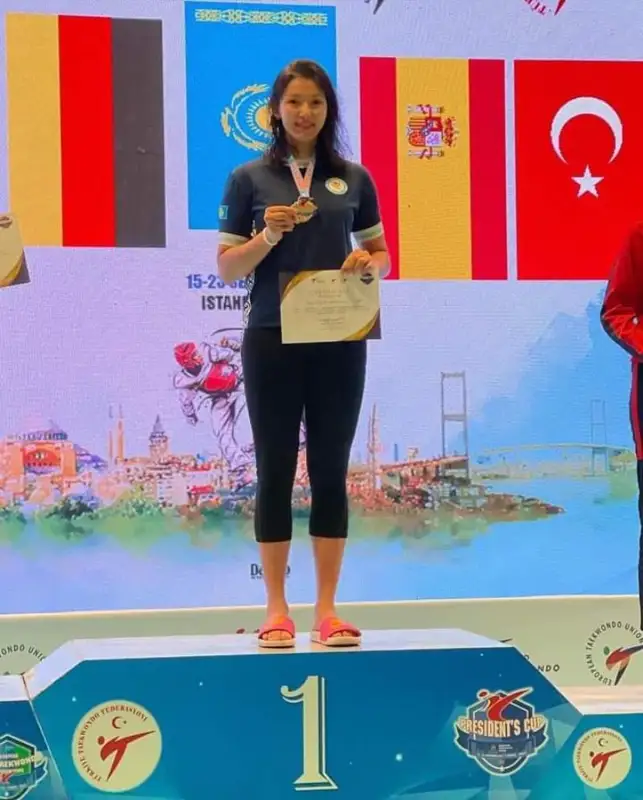 تاەكۆوندوشى جانسەل دەنيز حالىقارالىق  تۋرنيردىڭ جەڭىمپازى اتاندى