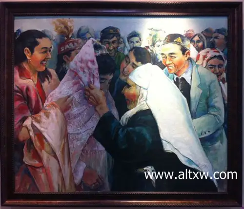 التاي قالاسىندا 2 - كەزەكتى ماي بوياۋلى سۋرەت كورمەسى اشىلدى(2)