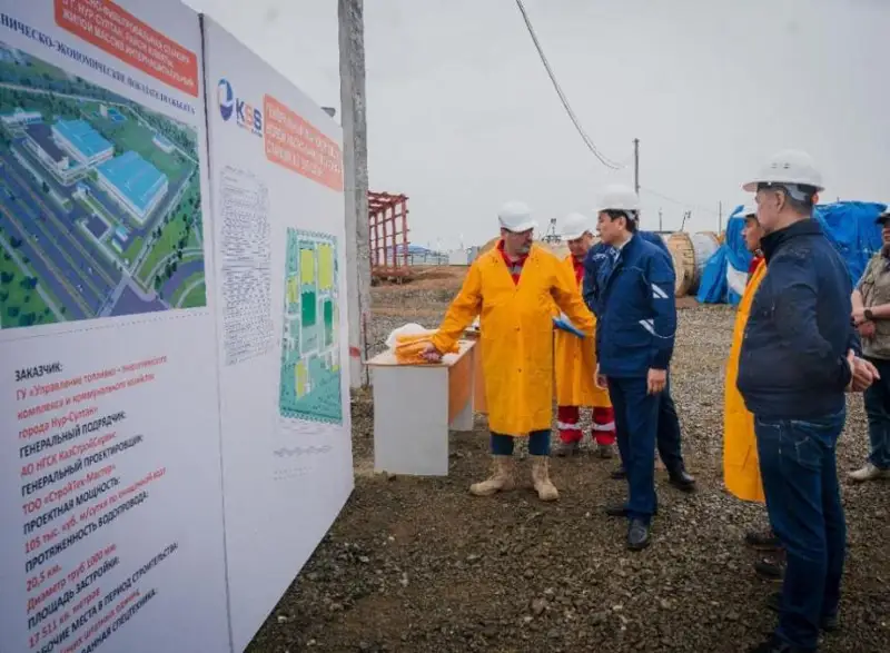 Новую насосно-фильтровальную станцию частично сдадут до конца года в столице