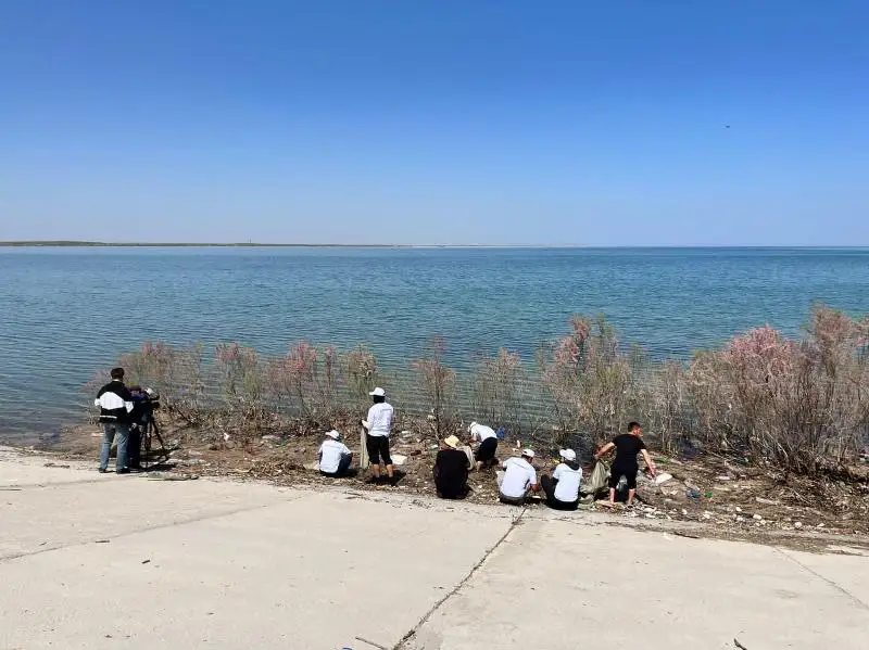 Акция по очистке водоемов проходит в Туркестанской области