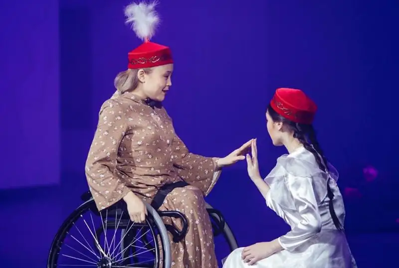 Спектакль казахстанского инклюзивного театра посетили представители ООН