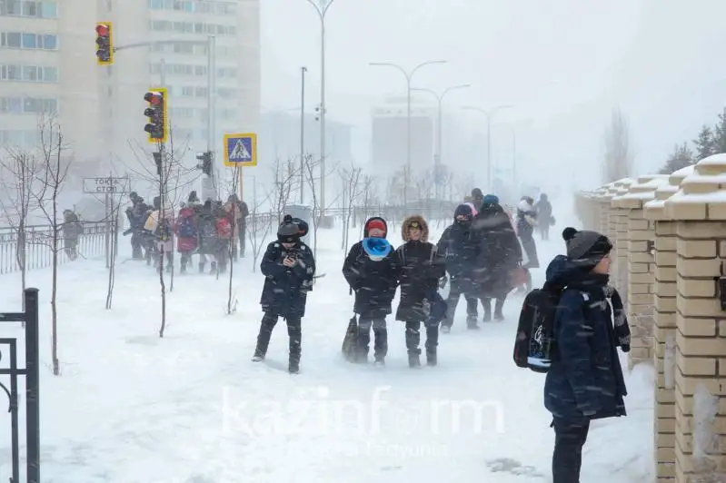 ەلوردا مەكتەپتەرىندە ساباق بولمايدى