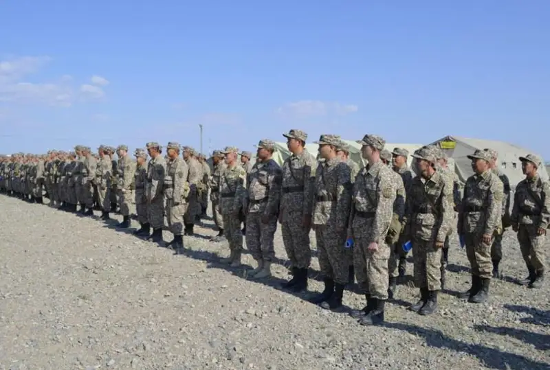 Учебные сборы военнообязанных стартовали в Казахстане