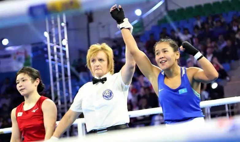 Еще одна казахстанка вышла в полуфинал чемпионата Азии по боксу