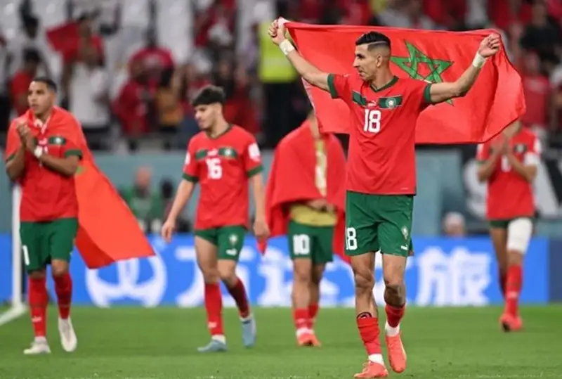 Арабские страны празднуют победу Марокко в 1/8 финала ЧМ по футболу