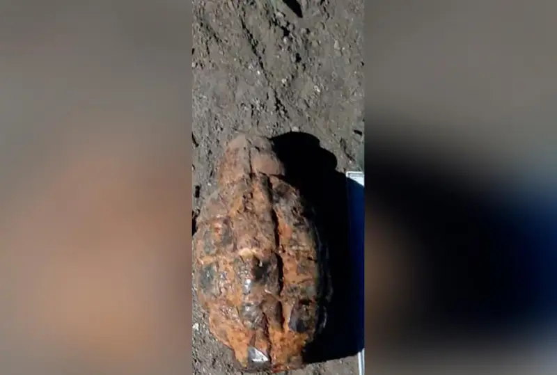 Aqmola oblysynyń turǵyny taýyp alǵan granatany polıtsııaǵa tapsyrdy