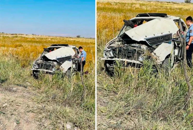 Jetisý oblysynda jol talǵamaıtyn kólik aýdarylyp, úsh adam qaza tapty