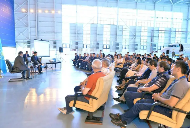 Госавиакомпания «Беркут» более 20 лет сопровождает Президента РК в международных поездках