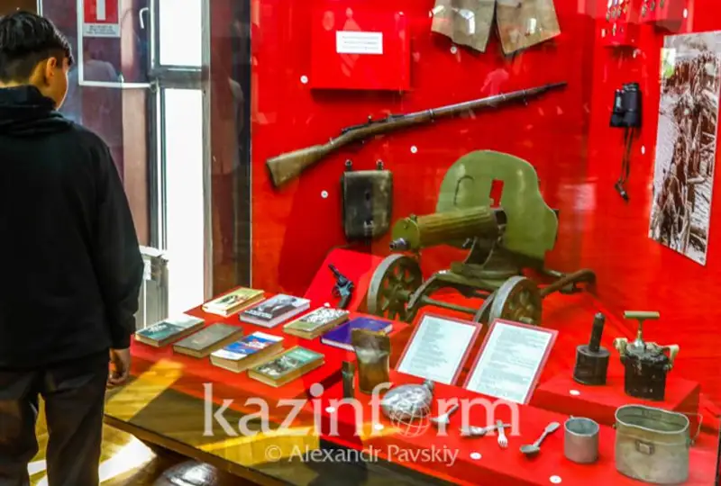 Уникальные военные экспонаты хранятся в центральном государственном музее РК