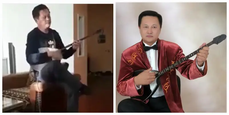 جەلىدە تاراعان ۆيدەودا دومبىرا تارتقان ادام بەيسەن قۇرانبەك بولماي شىقتى