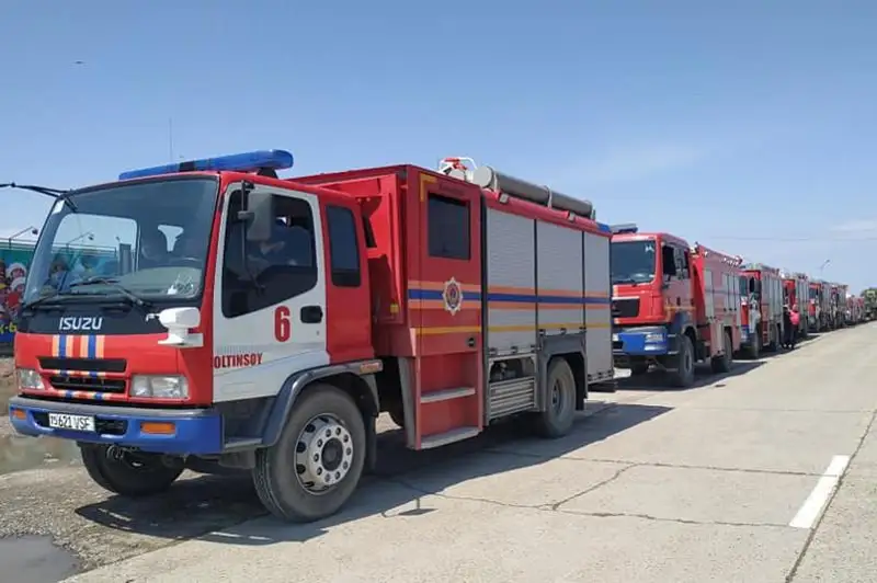 ماقتاارالعا كومەككە 200 وزبەكستان ازاماتى مەن ارنايى تەحنيكالار كەلىپ جەتتى