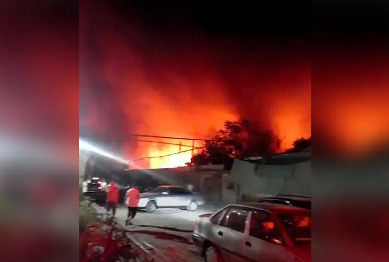 Jetisaıda bazar órtendi