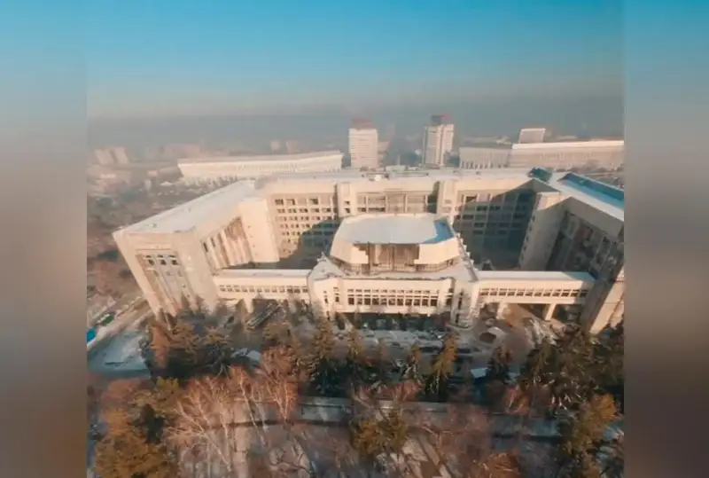 Как сейчас выглядит сгоревшее здание акимата Алматы – появилось видео