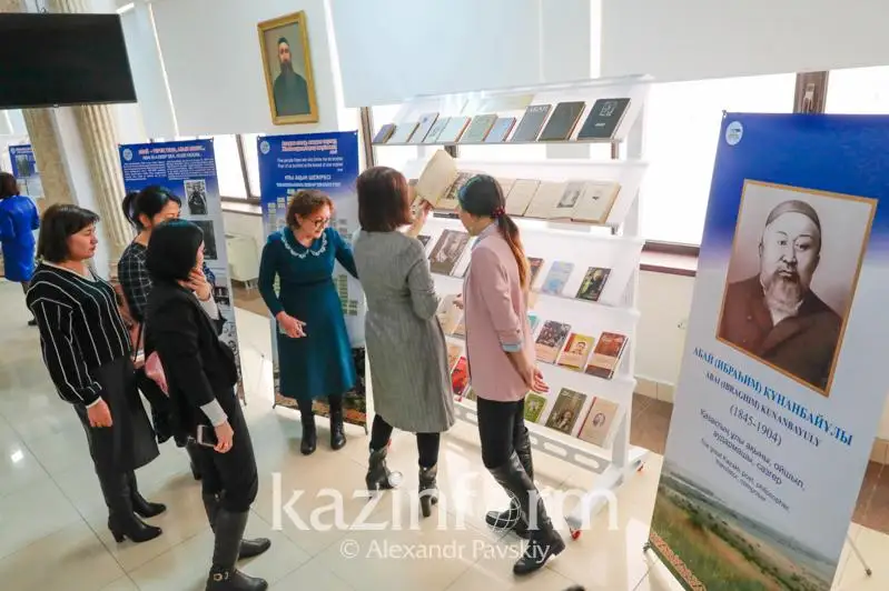 الماتىدا اباي مۇراجايىنىڭ كورمەسى اشىلدى