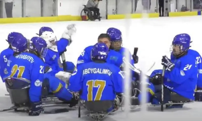 Сборная Казахстана проиграла в борьбе за «золото» по паралимпийскому хоккею в Бангкоке
