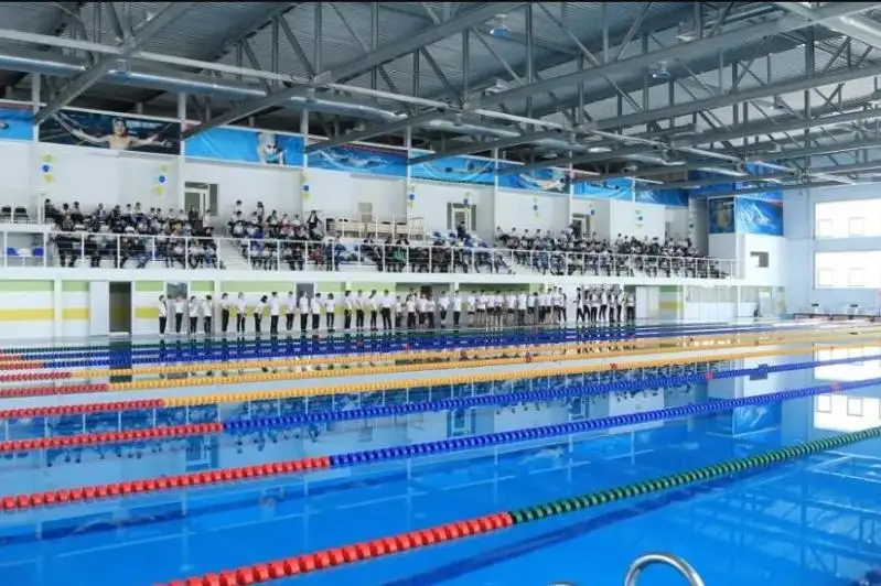 Соответствующий олимпийским стандартам бассейн открыли в Костанае