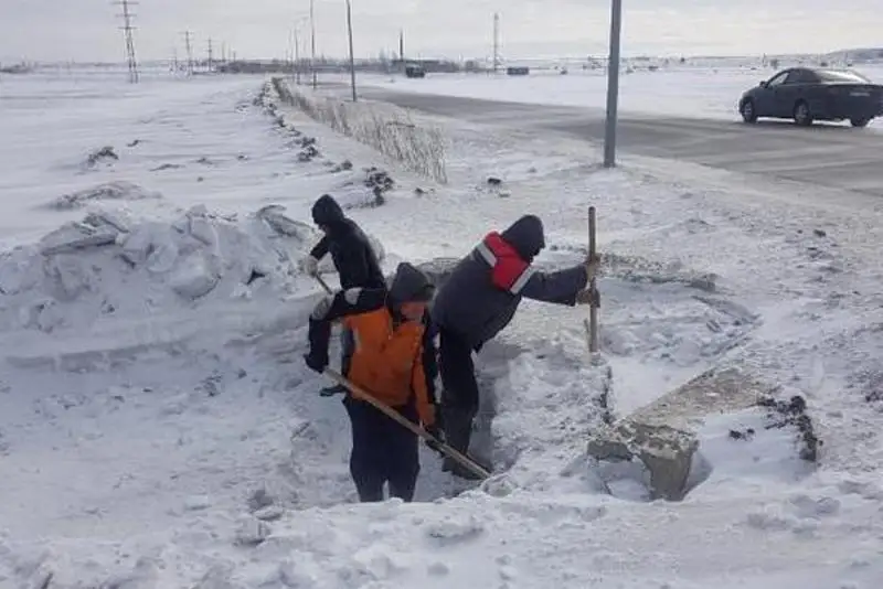 Республиканские автодороги готовят к весеннему паводку в Казахстане