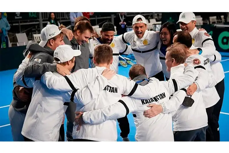 Кубок Дэвиса: Команда Казахстана по теннису вошла в десятку сильнейших