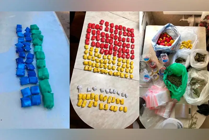 Закладчика с крупной партией наркотиков задержали в Кокшетау