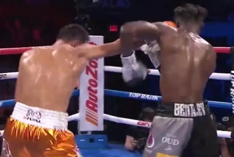 Опубликована статистика ударов боя Алимханулы - Бентли