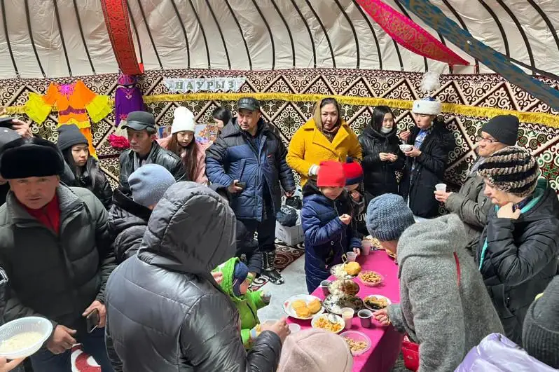 Широко отметили весенний праздник Наурыз в Глубоковском районе ВКО