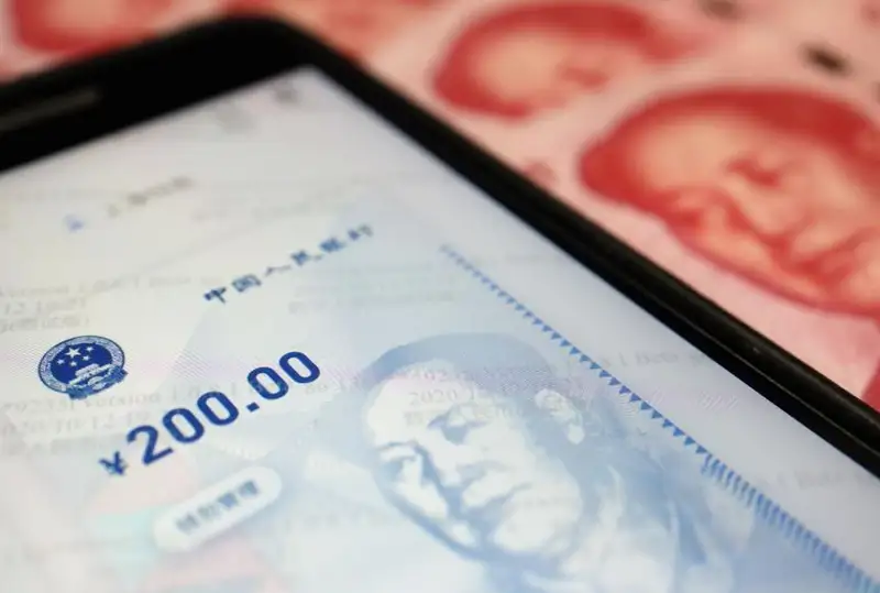 Объем операций с цифровым юанем достиг $13,9 млрд