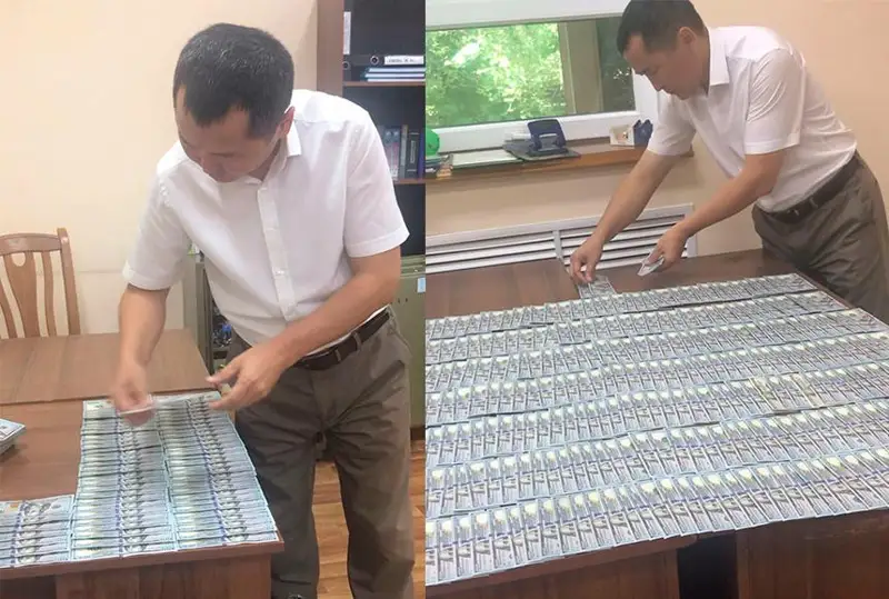 Grýzııaǵa 36 myń dollar alyp ketpek bolǵan azamat ustaldy