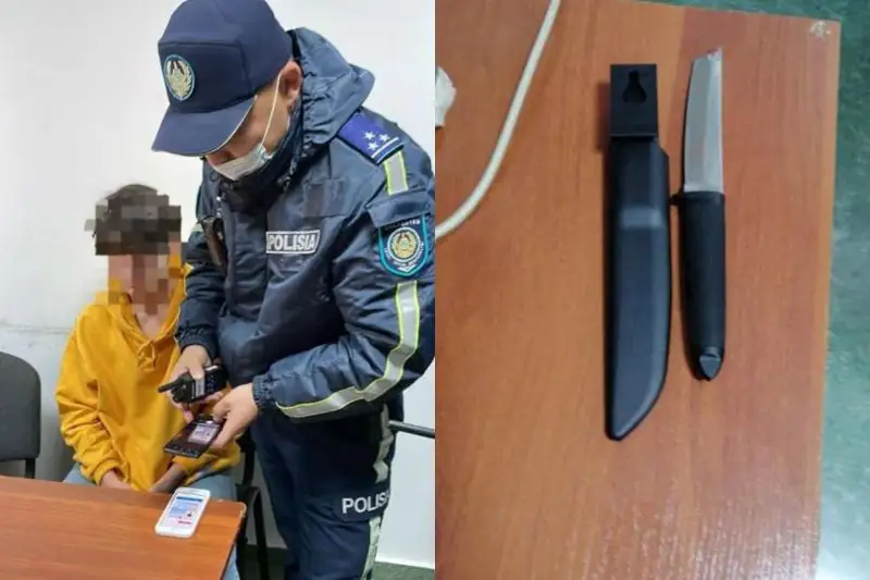 Aqtóbede bozbala 19 jastaǵy jigittiń moınyna eki ret pyshaq suqqan