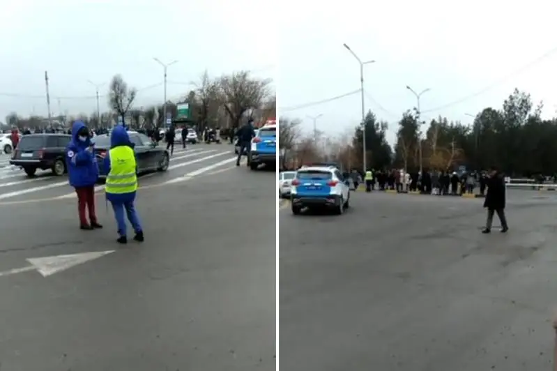 بومبا قويىلعانى حابارلانعان شىمكەنت اۋەجايىنىڭ ادامدارى ەۆاكۋاتسيالاندى - ۆيدەو