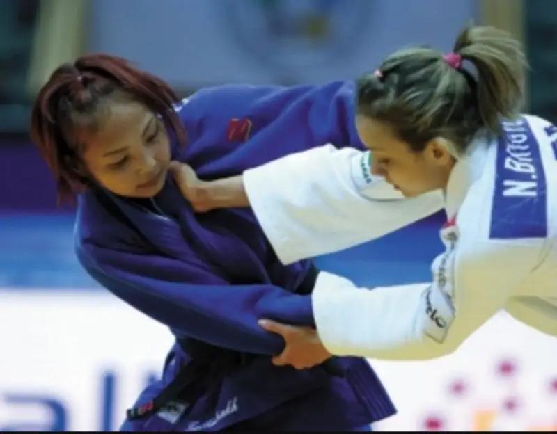 дзюдоистка 