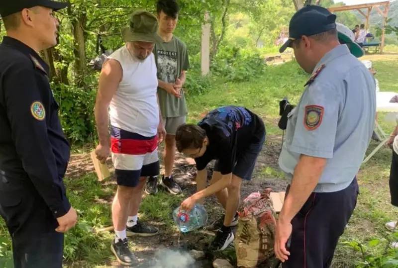 Более 20 нарушителей правил пожарной безопасности в горах оштрафовали в Алматы